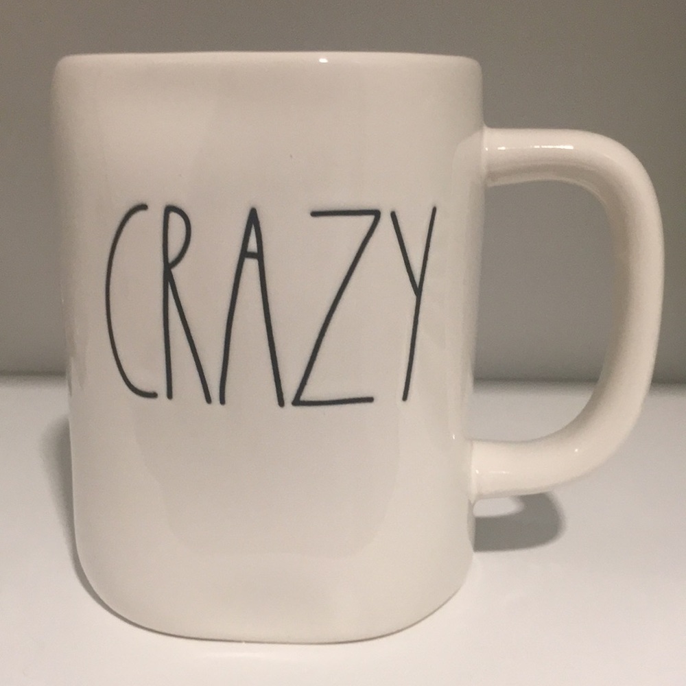 Rae Dunn “Crazy” coffee mug